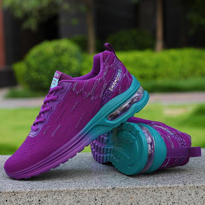 New 2020 Women's Running Shoes Comfortable Breathable Ladies Sneakers Casual Outdoor Non-slip Wear-resisting Women Shose - walk mat