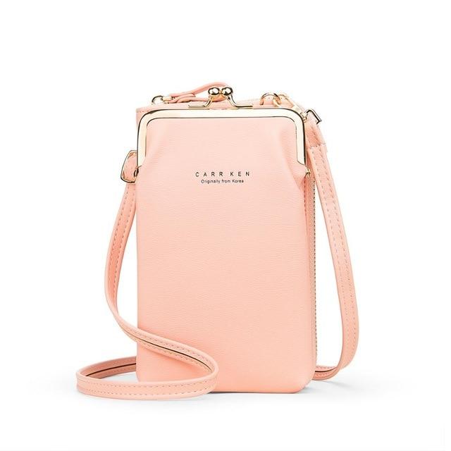 Fashion Small Crossbody Bags Women Mini PU Leather Shoulder Messenger Bag For Girls Clutch Ladies Card Phone Purse Zipper Flap - walk mat