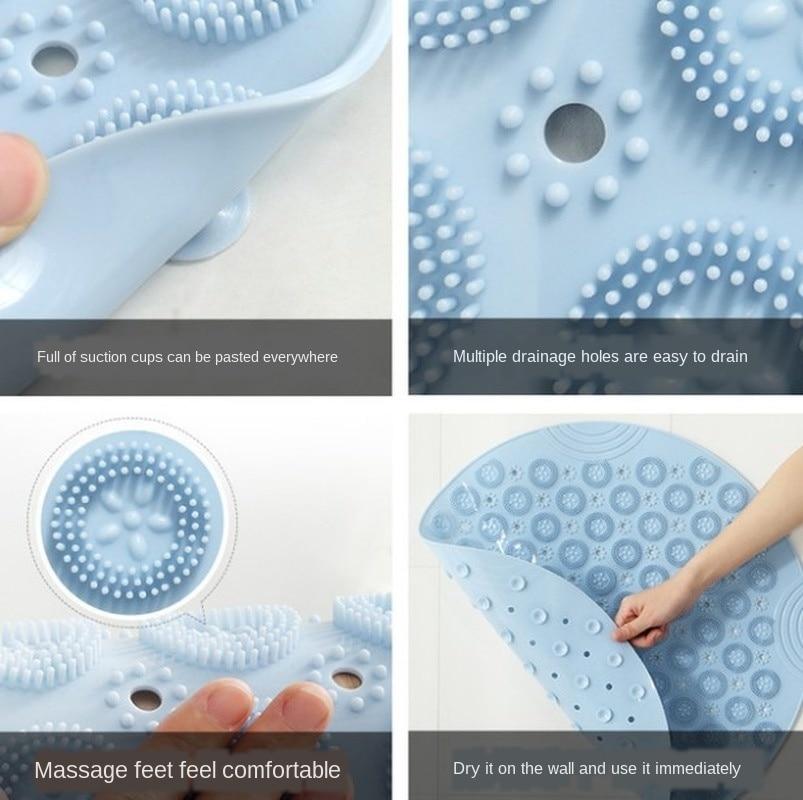 Non-slip massage silicone pad anti-slip mats Home bathroom - walk mat