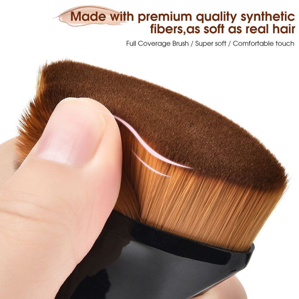 Foundation Brush BB Cream Makeup Brushes Loose Powder Flat Brush Kit Make up Tool Cosmetics - walk mat